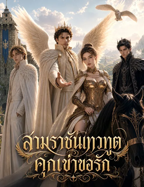 สามราชันเทวทูต คุกเข่าขอรัก พากย์ไทย