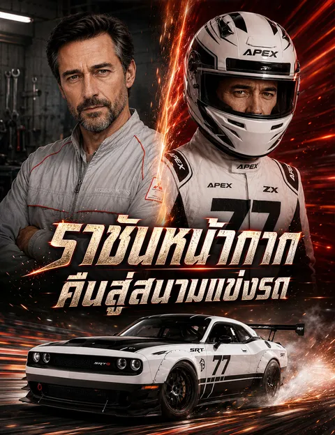 ราชันหน้ากากคืนสู่สนามแข่งรถ พากย์ไทย