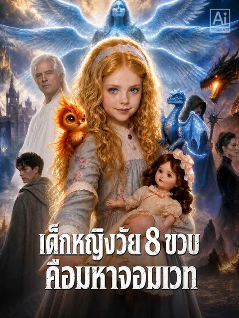 เด็กหญิงวัย 8 ขวบคือมหาจอมเวท ซับไทย