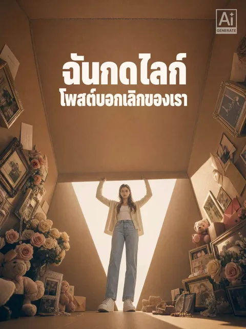 ฉันกดไลก์โพสต์บอกเลิกของเรา ซับไทย