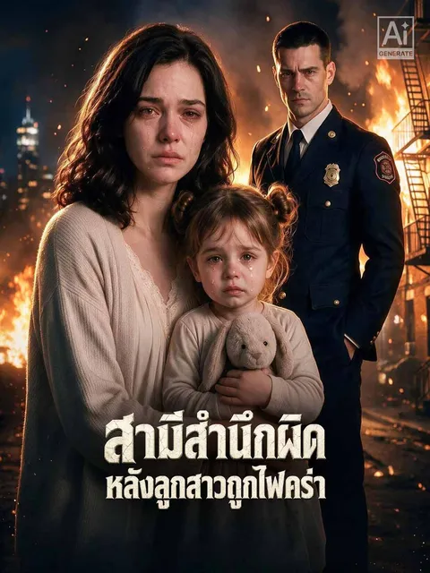 สามีสำนึกผิด หลังลูกสาวถูกไฟคร่า ซับไทย